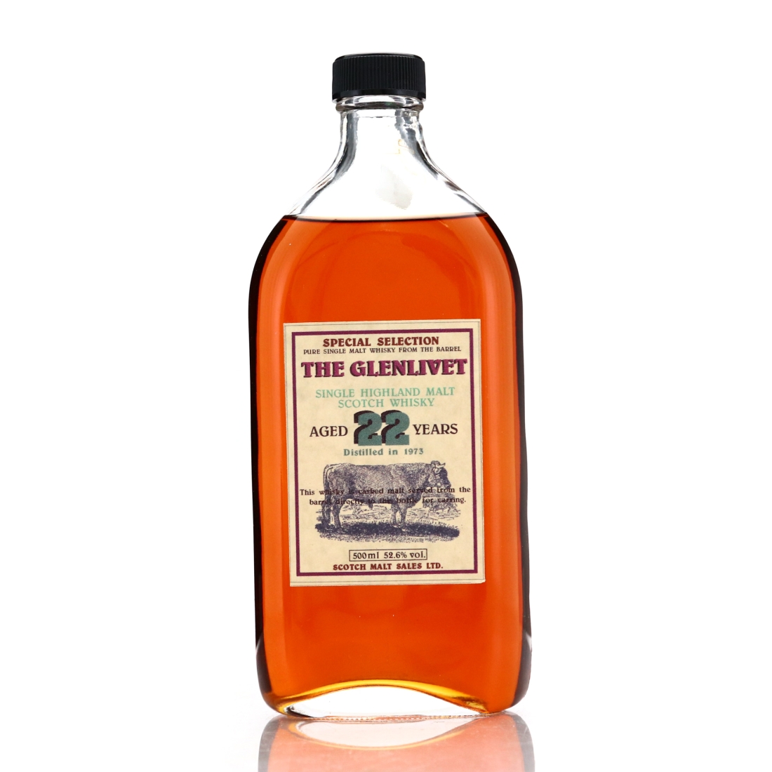Glenlivet 1973 Scotch Malt Sales 22 Year Old 50cl
