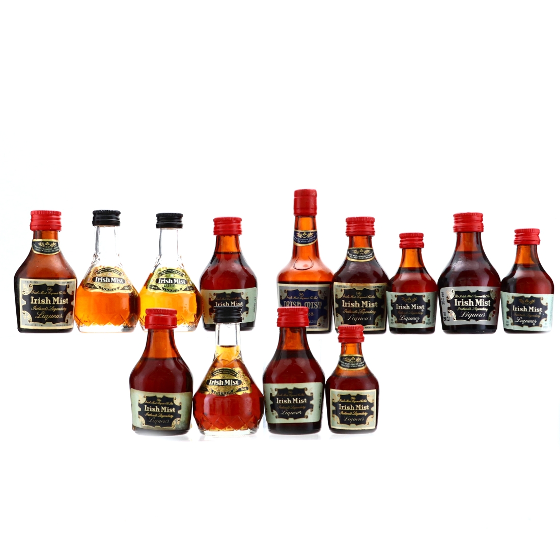 Irish Mist Liqueur Miniatures x 13