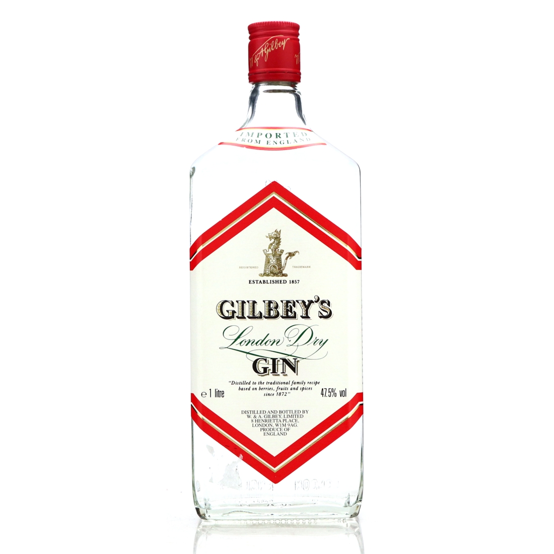 Gilbey's London Dry Gin 1 Litre