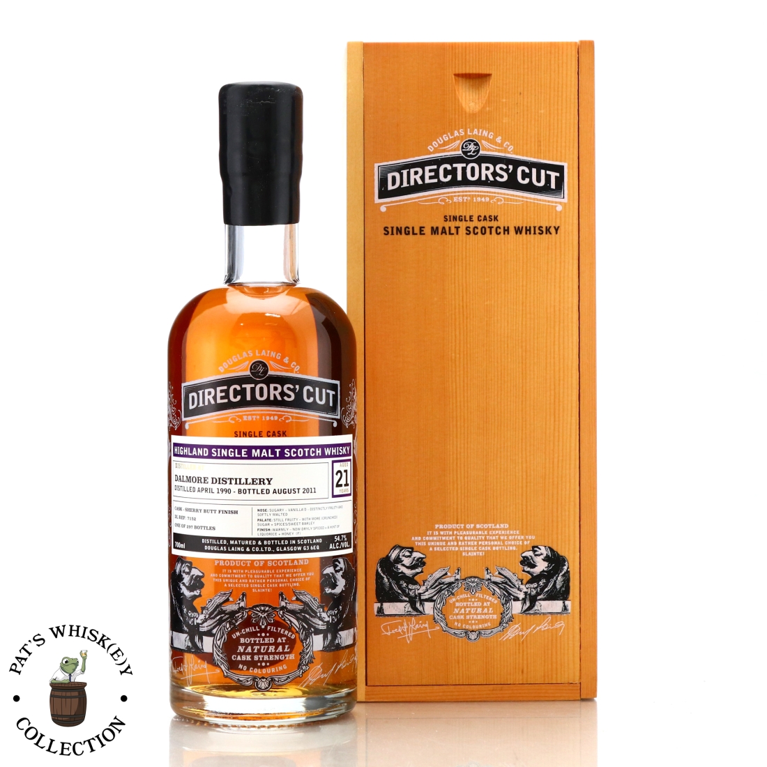 Dalmore 1990 Douglas Laing 21 Year Old Director's Cut