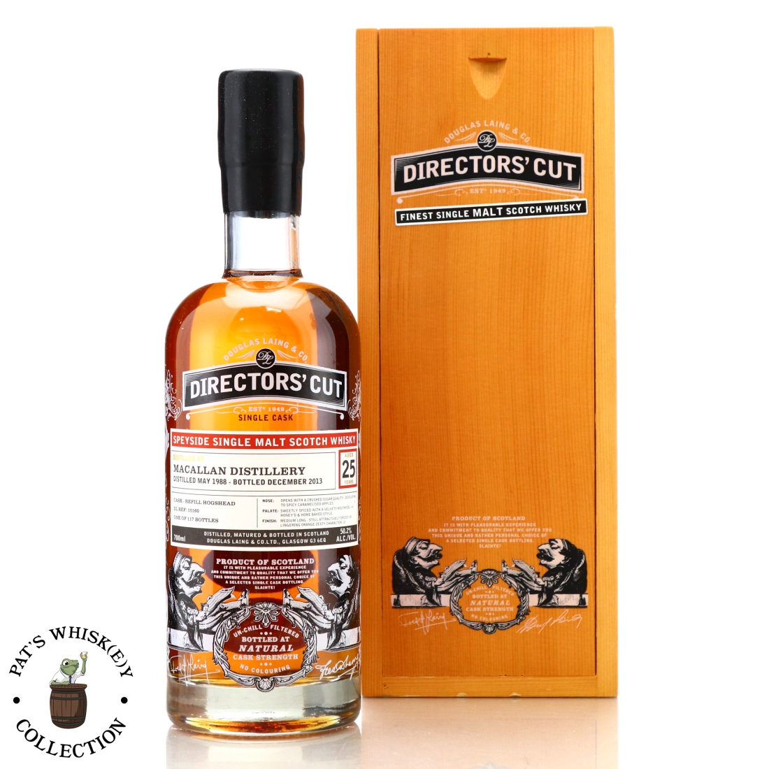 Macallan 1988 Douglas Laing 25 Year Old Director's Cut