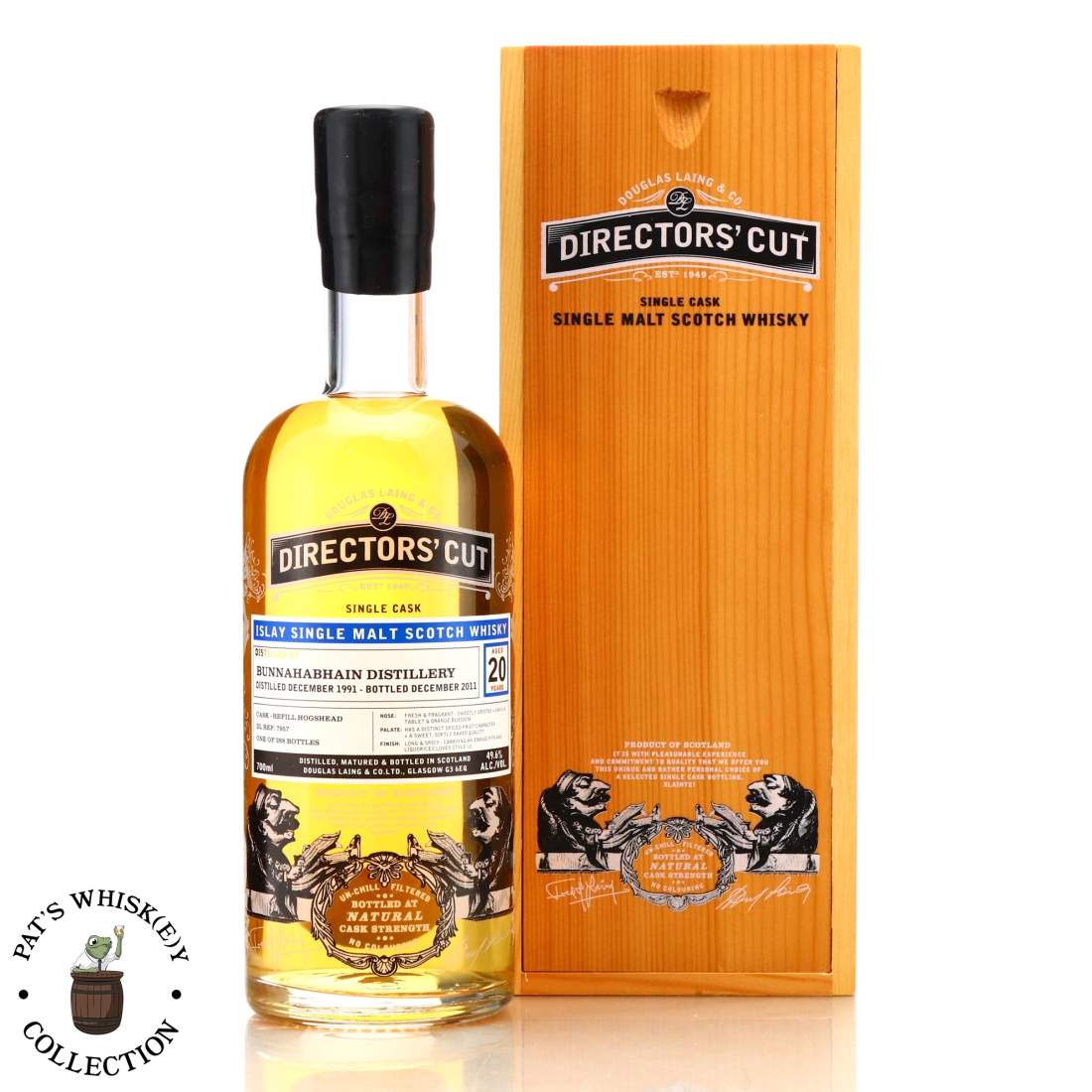 Bunnahabhain 1991 Douglas Laing 20 Year Old Director's Cut