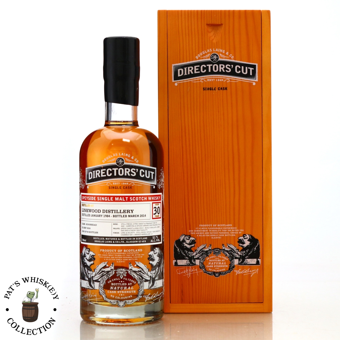 Linkwood 1984 Douglas Laing 30 Year Old Director's Cut