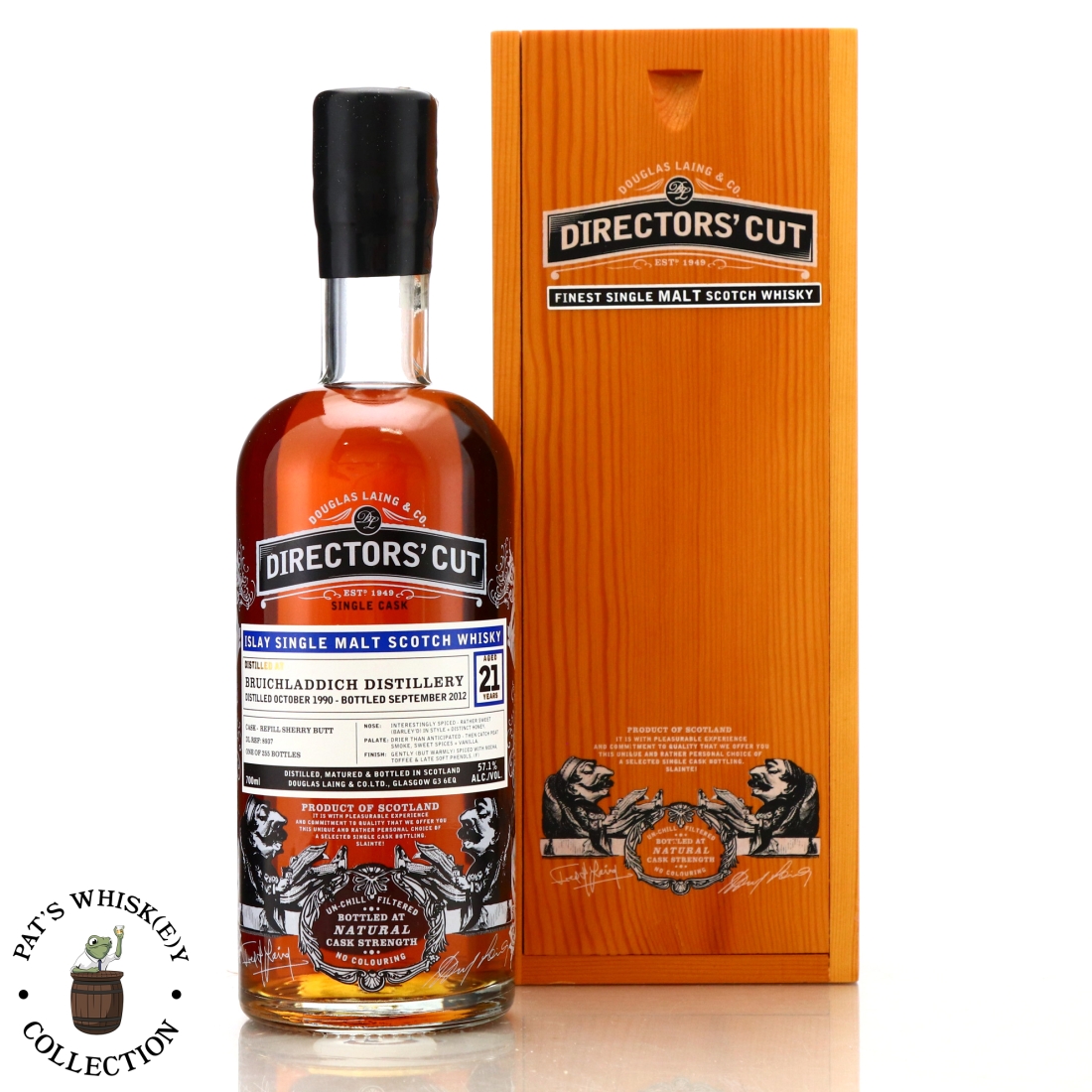 Bruichladdich 1990 Douglas Laing 21 Year Old Director's Cut