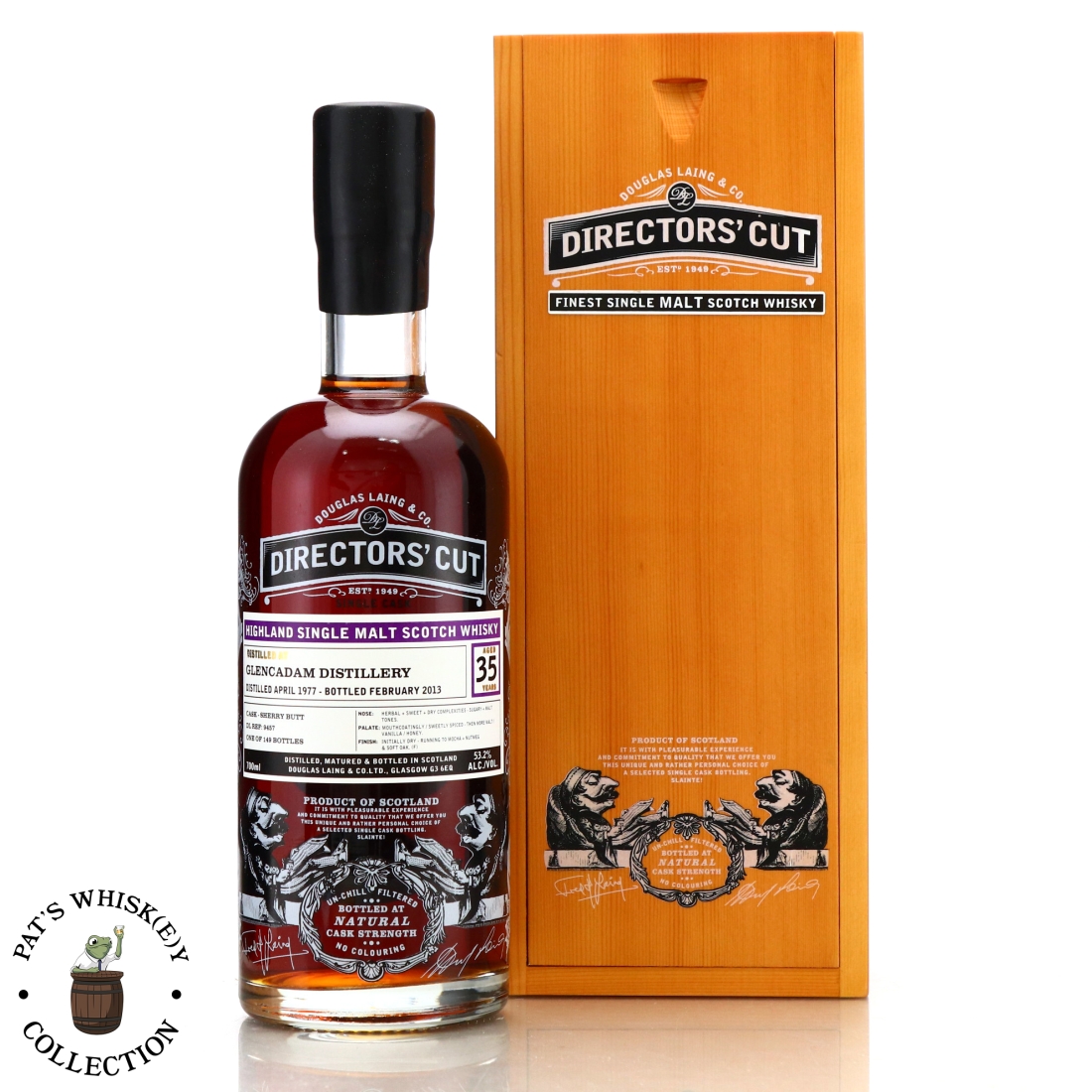 Glencadam 1977 Douglas Laing 35 Year Old Director's Cut