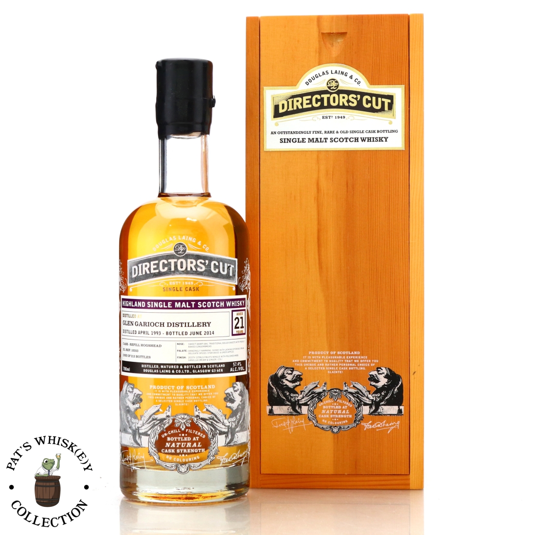 Glen Garioch 1993 Douglas Laing 21 Year Old Director's Cut