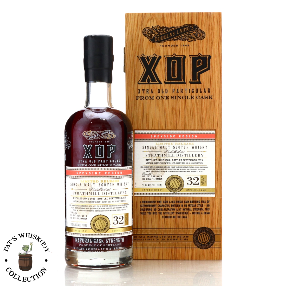 Strathmill 1983 Douglas Laing 32 Year Old XOP