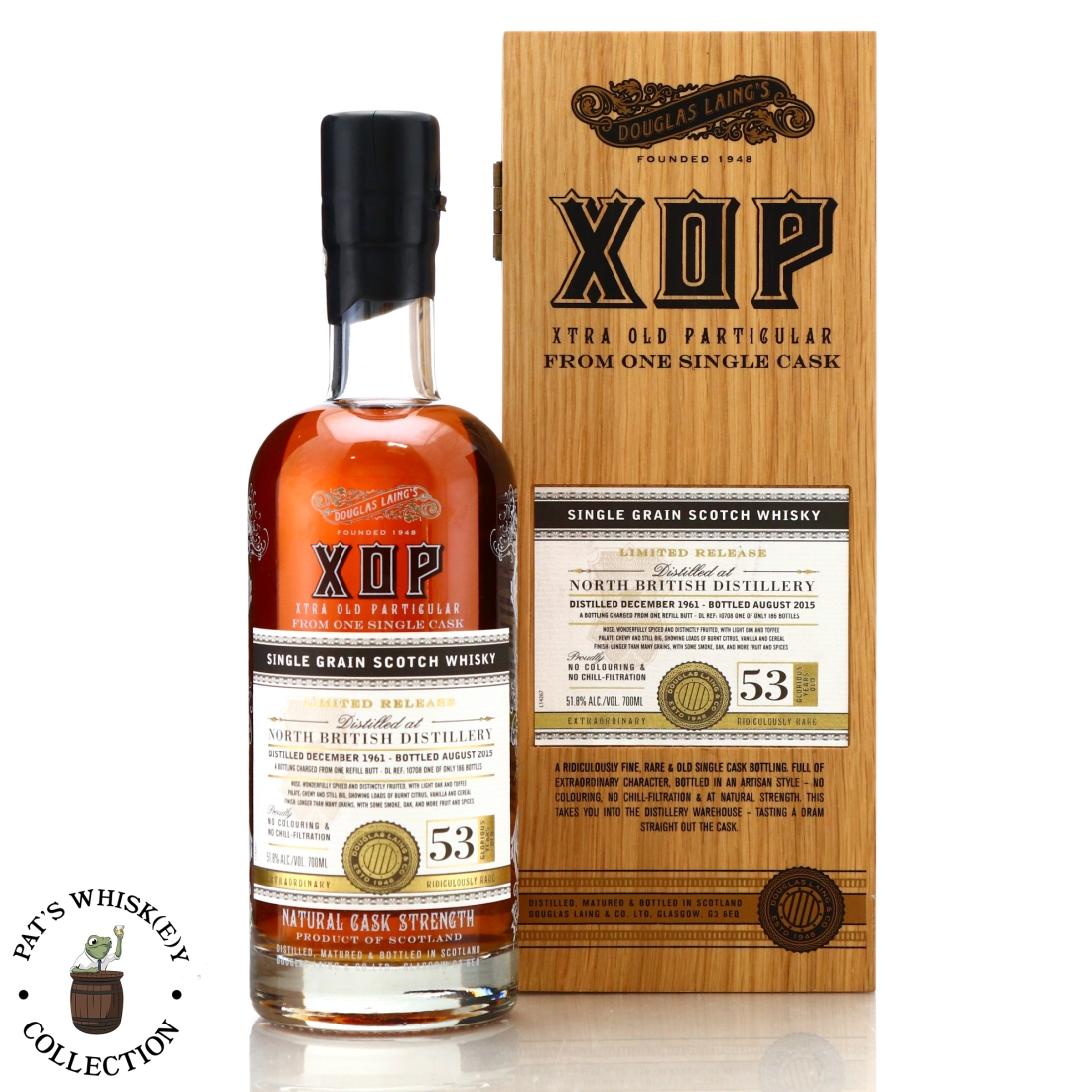 North British 1961 Douglas Laing 53 Year Old XOP