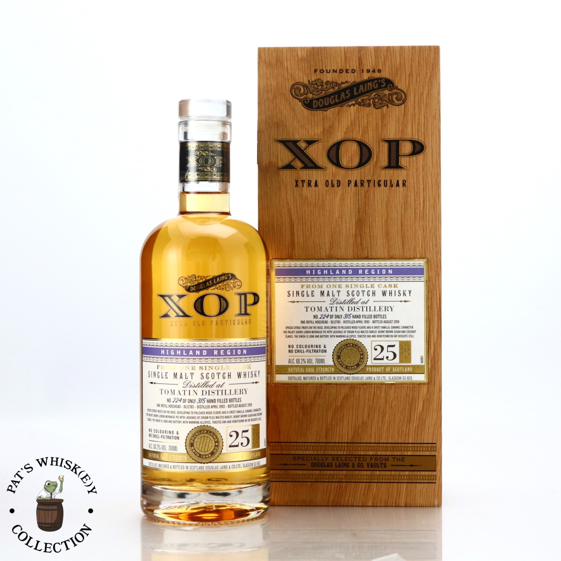 Tomatin 1993 Douglas Laing 25 Year Old XOP
