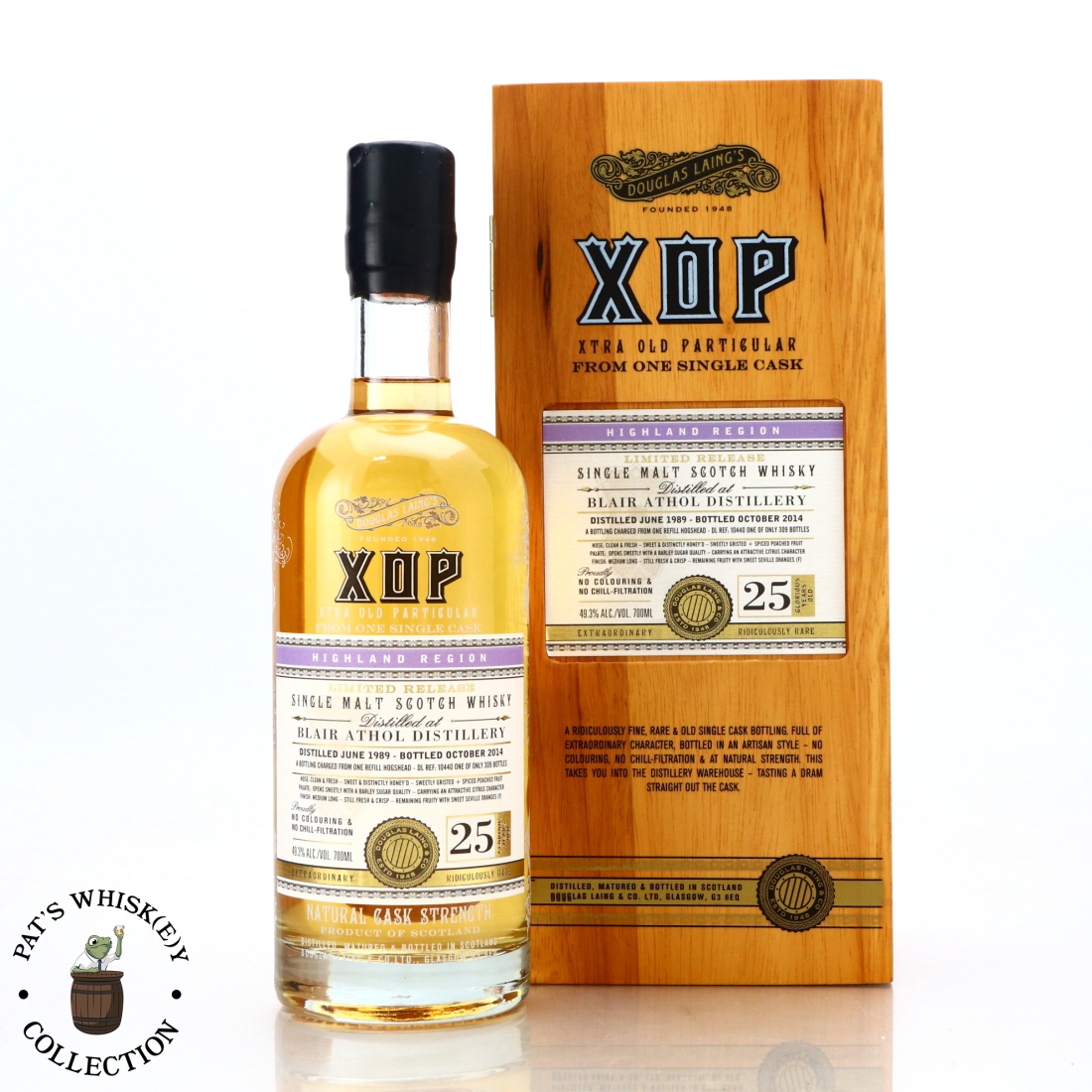 Blair Athol 1989 Douglas Laing 25 Year Old XOP