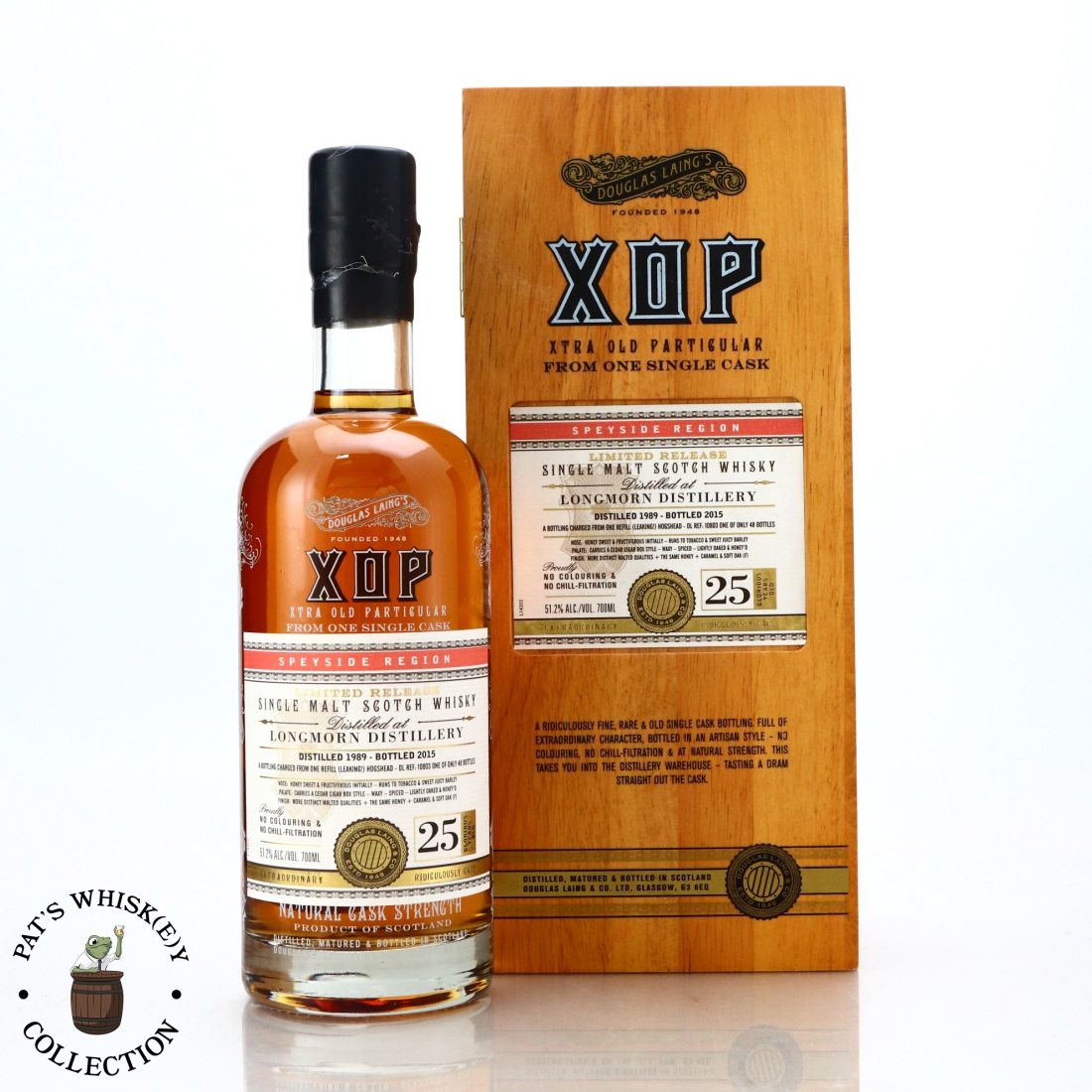 Longmorn 1989 Douglas Laing 25 Year Old XOP