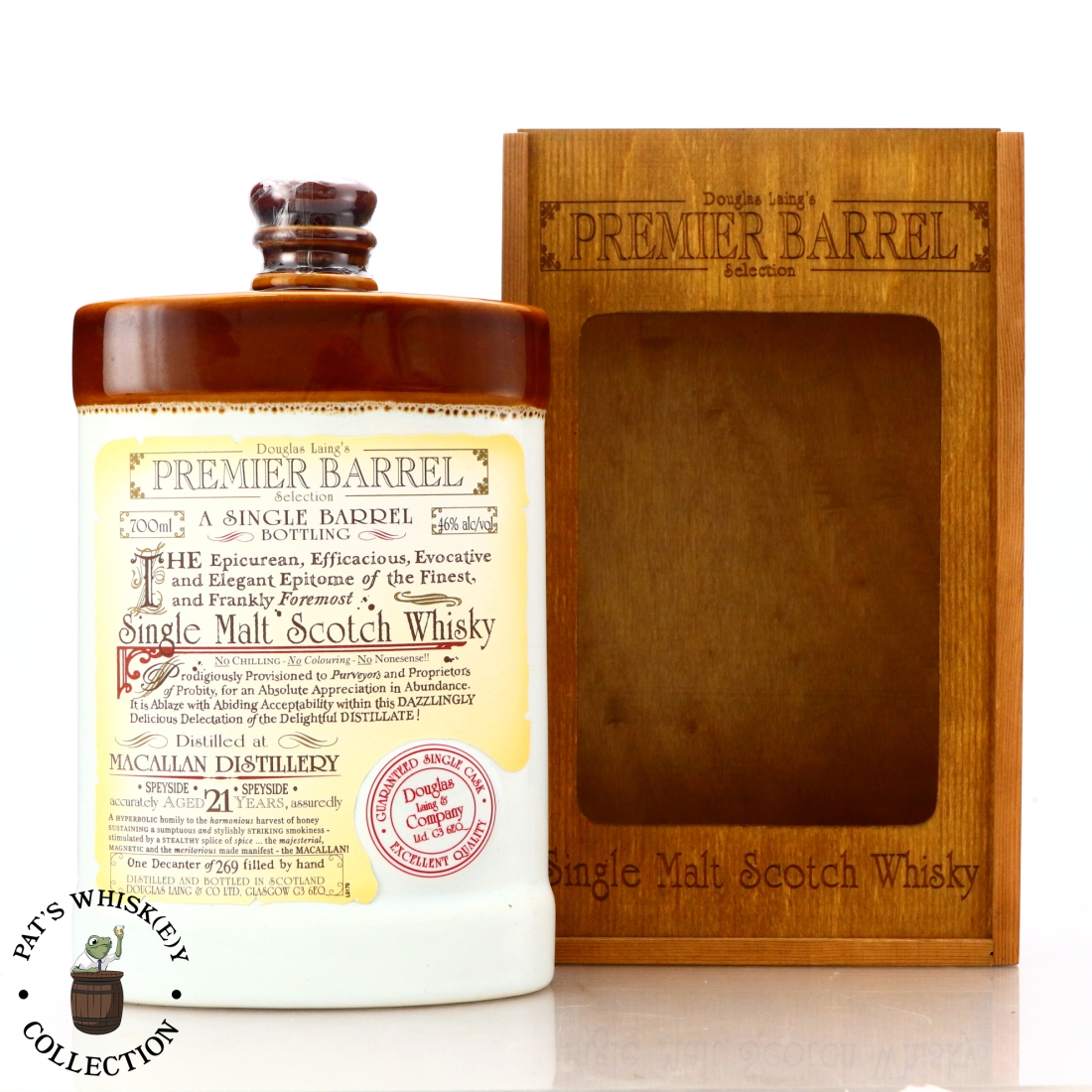 Macallan 21 Year Old Douglas Laing Premier Barrel