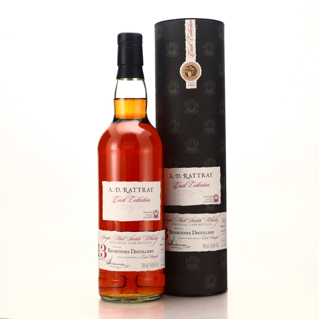 Benrinnes 1998 A.D. Rattray 13 Year Old 