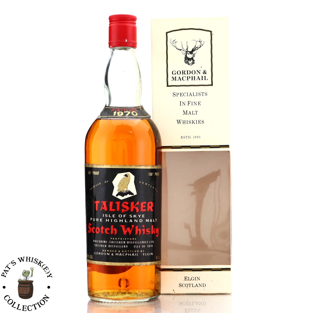 Talisker 1970 Gordon and MacPhail 100 Proof