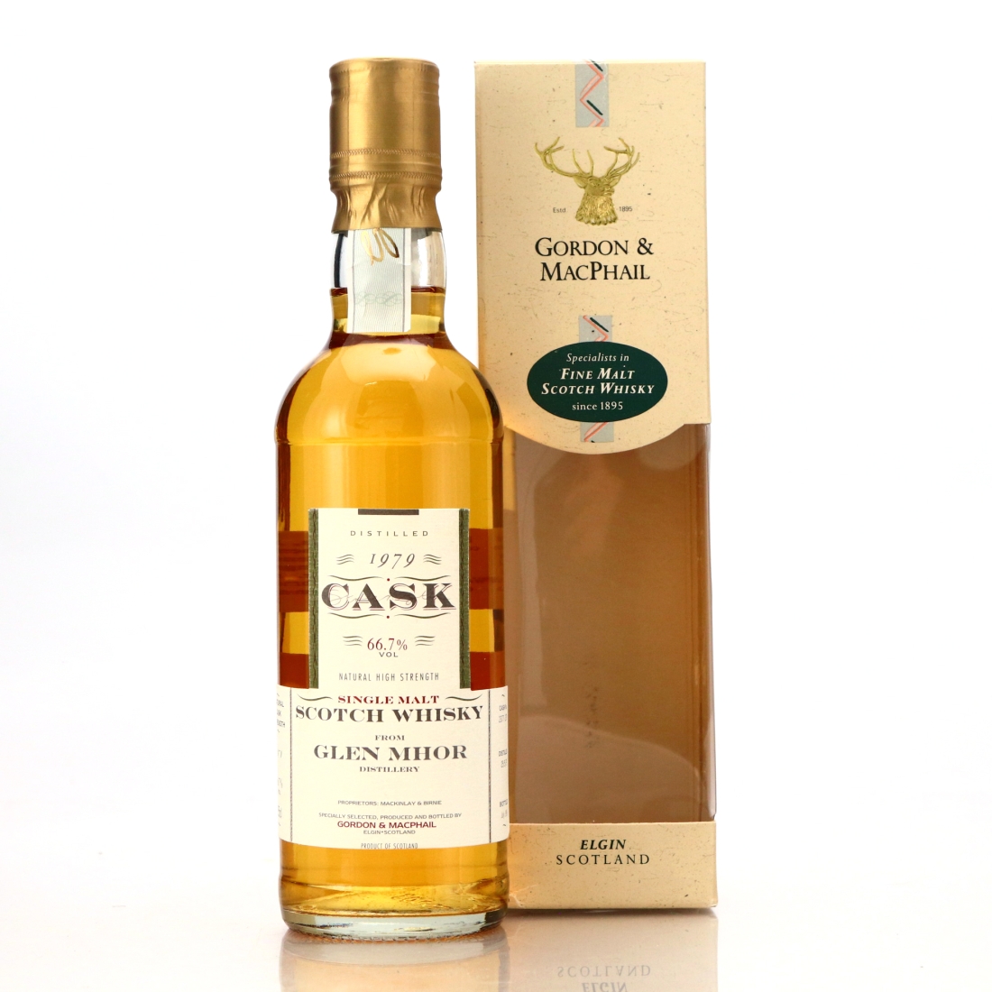 Glen Mhor 1979 Gordon and MacPhail Cask Strength 35cl