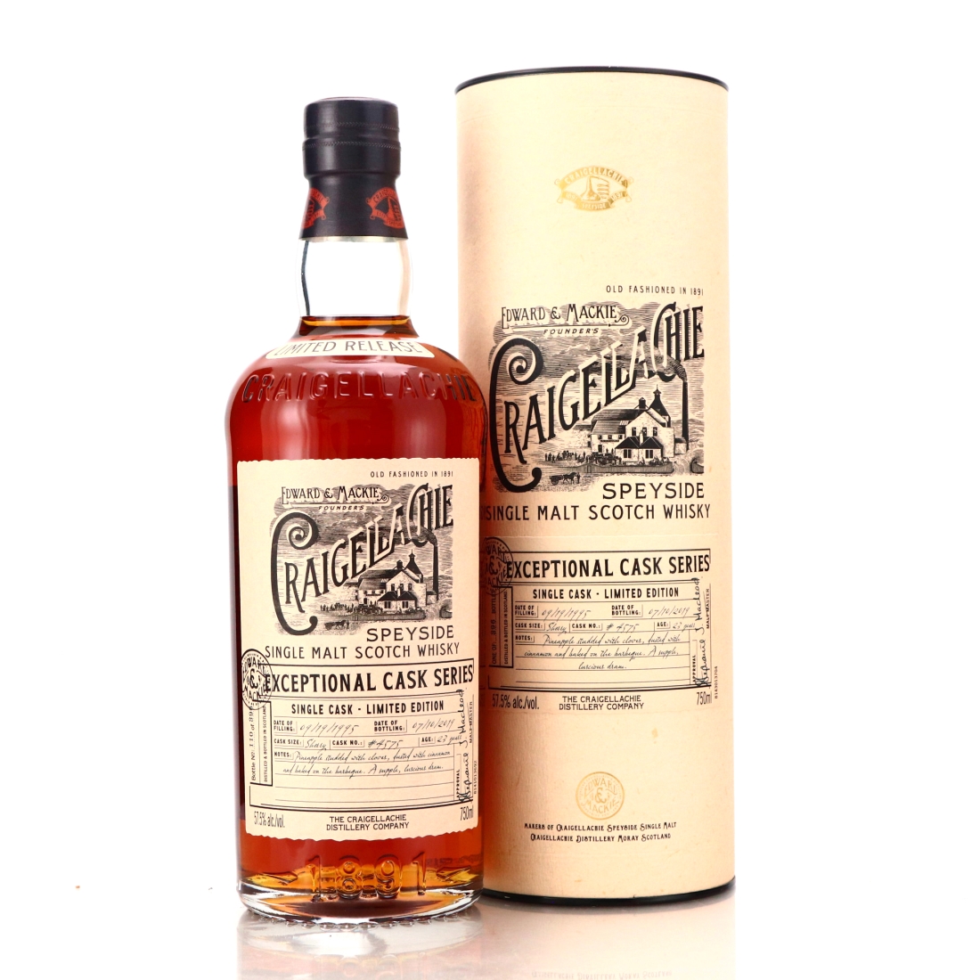 Craigellachie 1995 Exceptional Cask 23 Year Old #4575 75cl