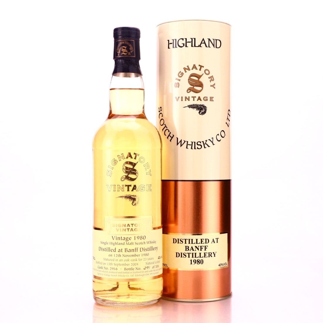 Banff 1980 Signatory Vintage 23 Year Old