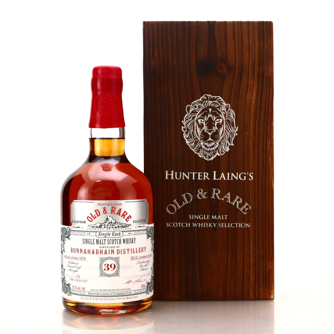 Bunnahabhain 1974 Hunter Laing 39 Year Old / Old and Rare