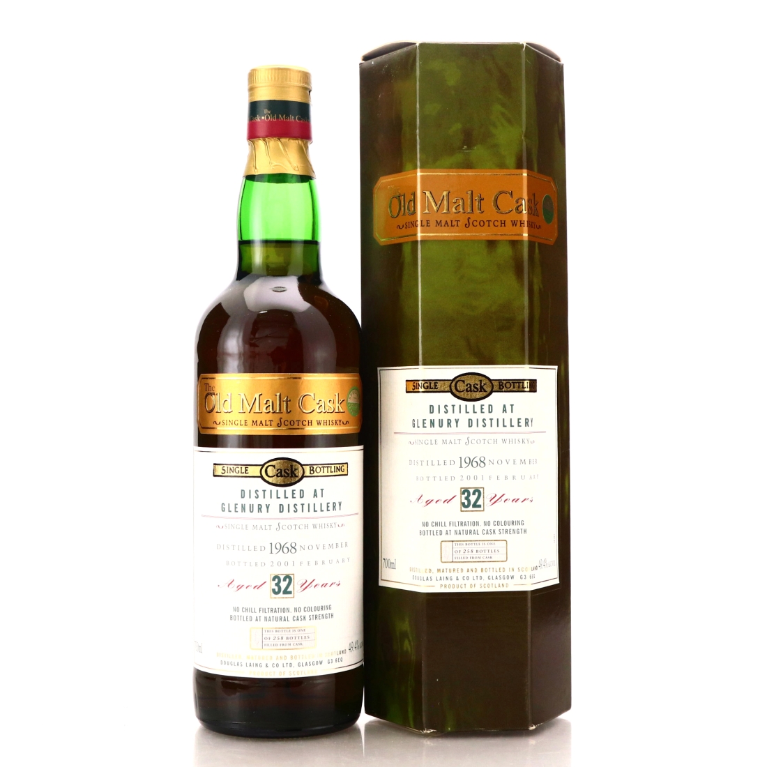 Glenury Royal 1968 Douglas Laing 32 Year Old Cask Strength