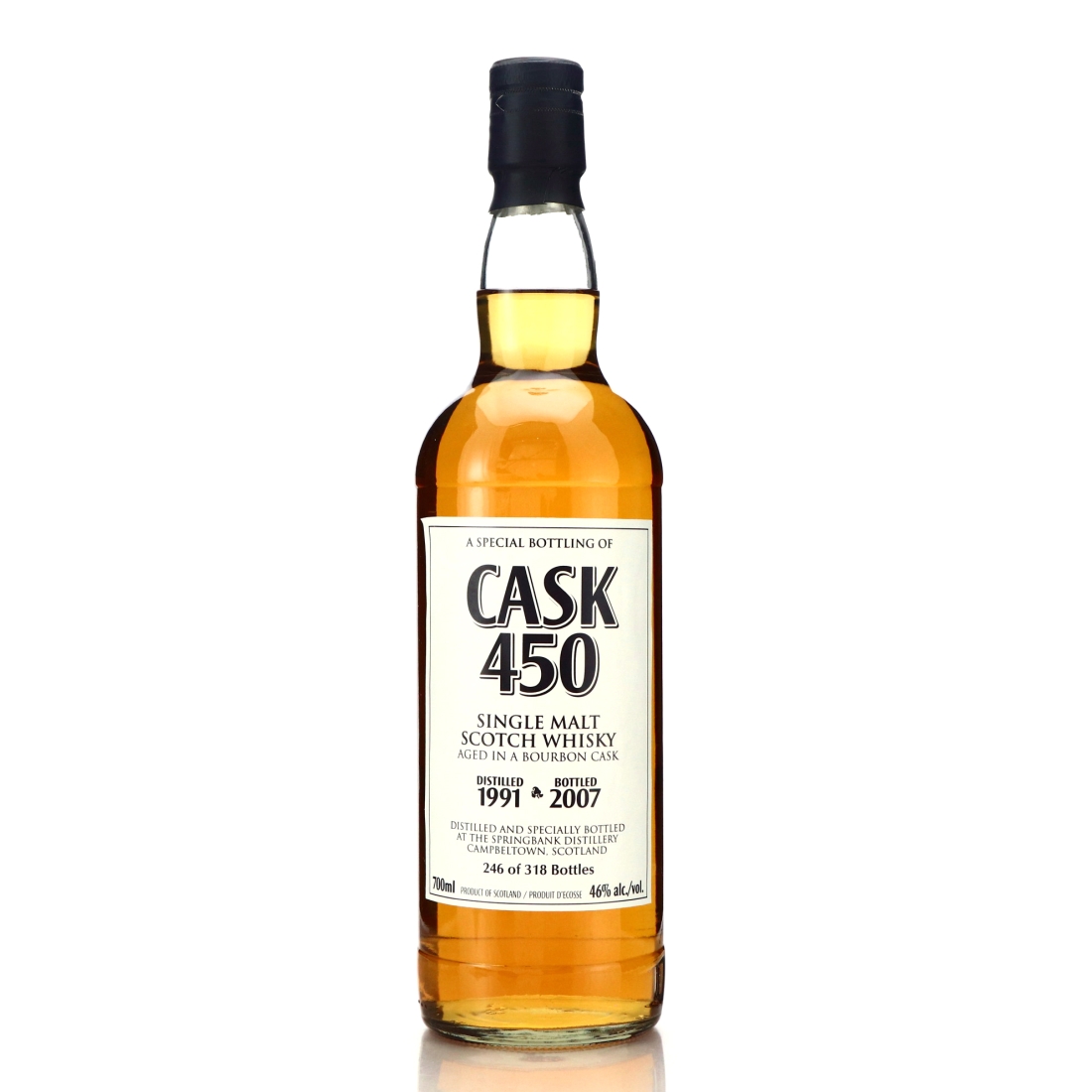 Springbank 1991 Private Cask #450