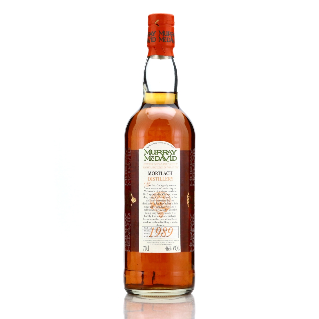 Mortlach 1989 Murray McDavid 11 Year Old