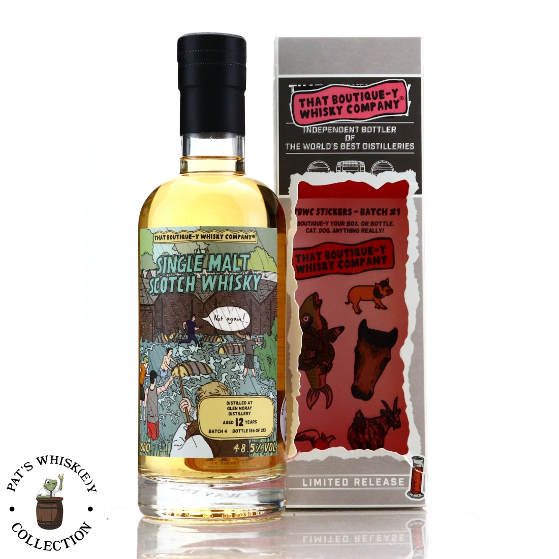 Glen Moray 12 Year Old That Boutique-y Whisky Company Batch #4