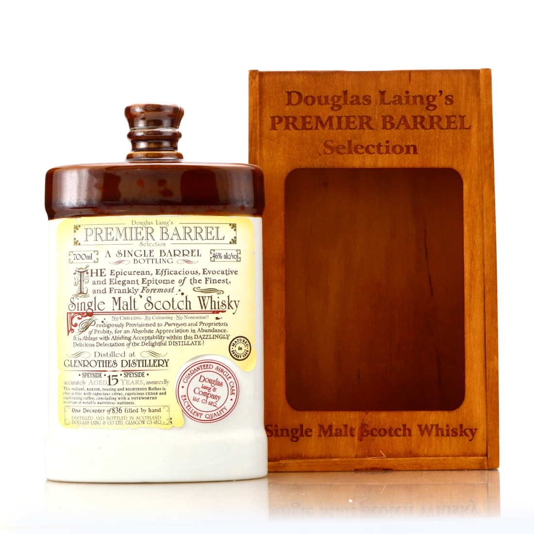 Glenrothes 15 Year Old Douglas Laing Premier Barrel