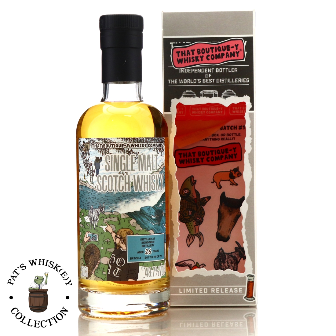 Inchgower 26 Year Old That Boutique-y Whisky Company Batch #4