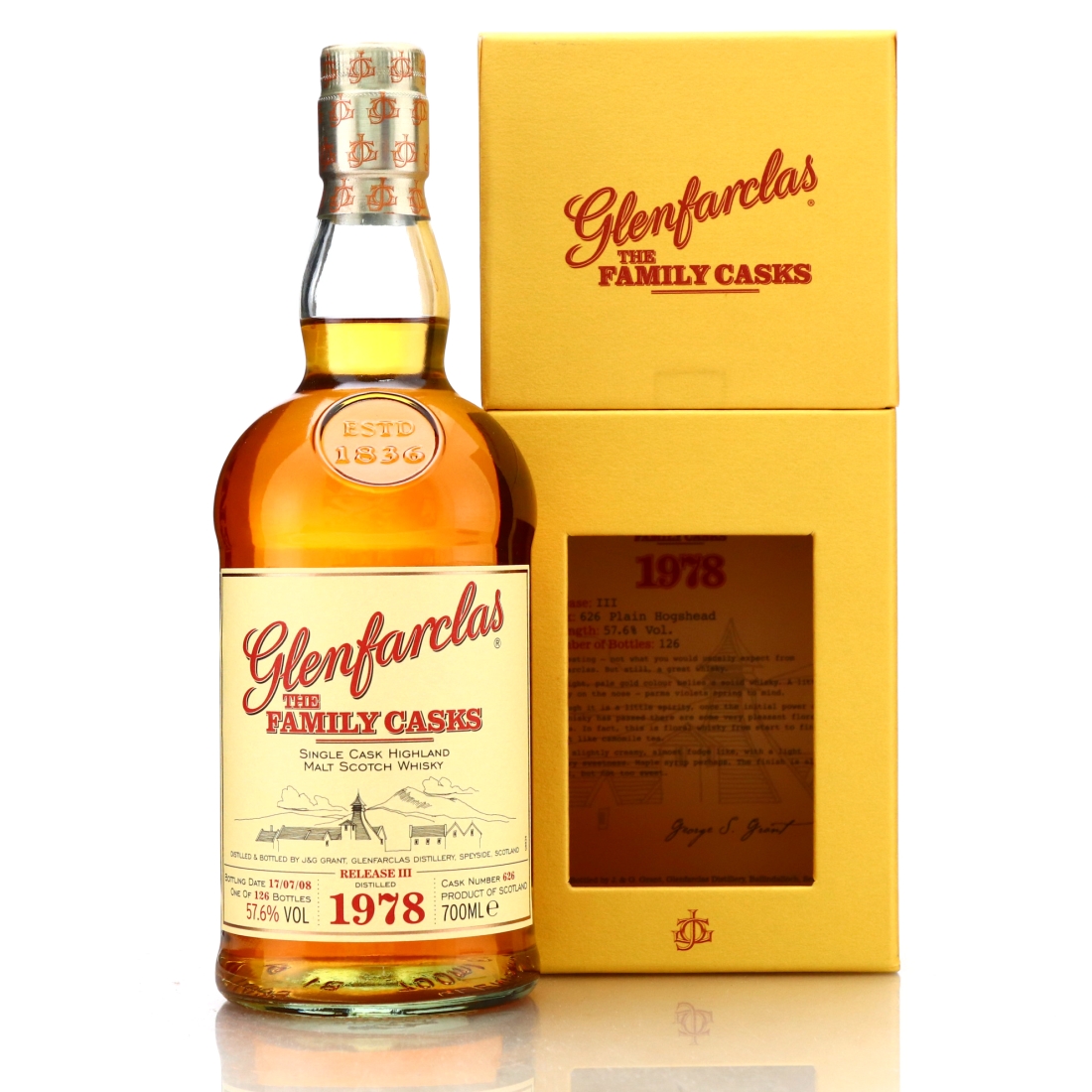 Glenfarclas 1978 Family Cask #626 / Release III