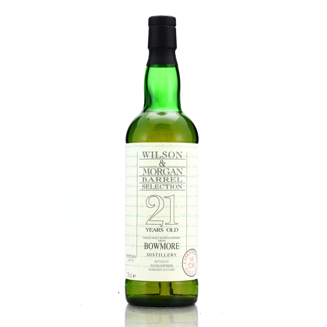 Bowmore 1975 Wilson and Morgan 21 Year Old Cask Strength