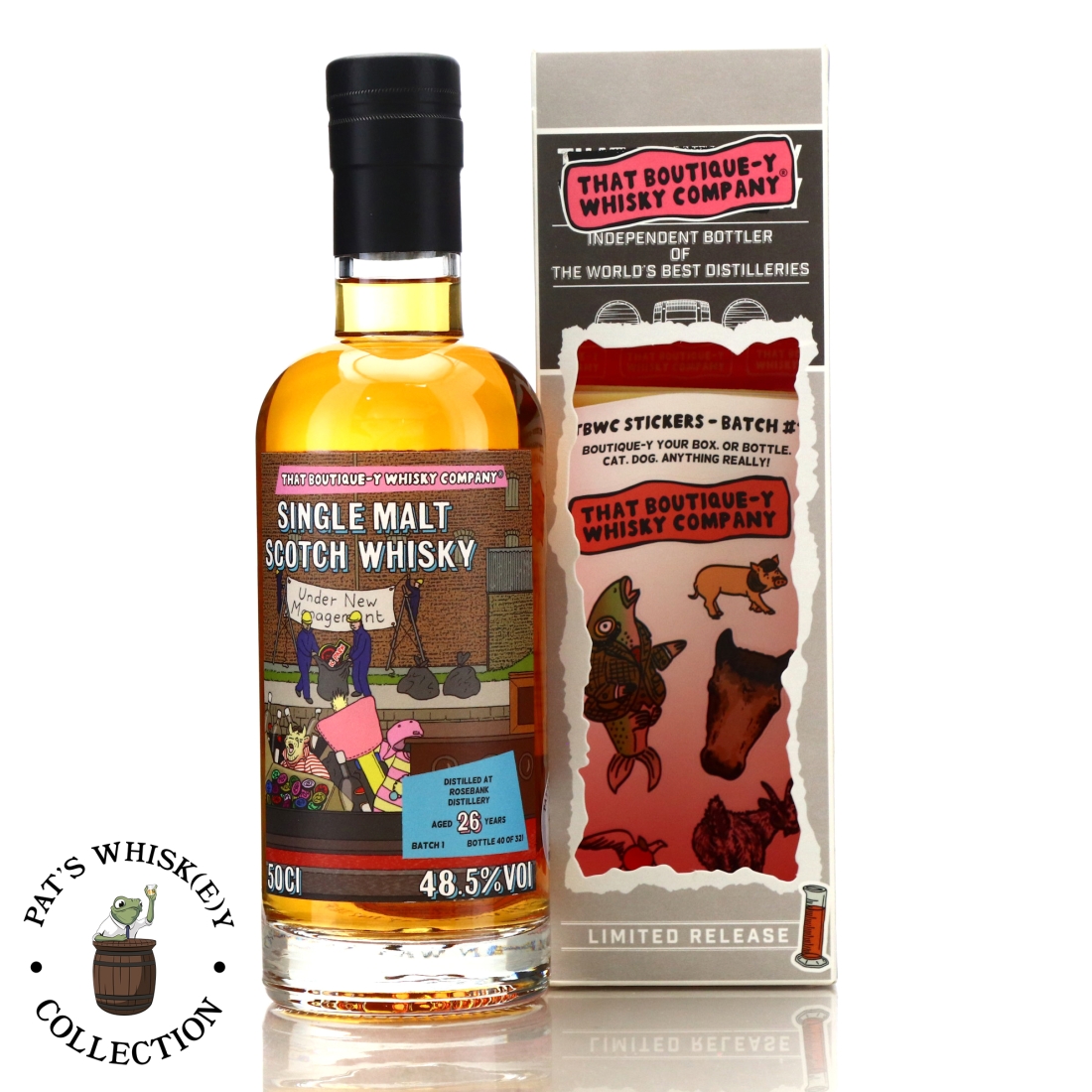 Rosebank 26 Year Old That Boutique-y Whisky Company Batch #1