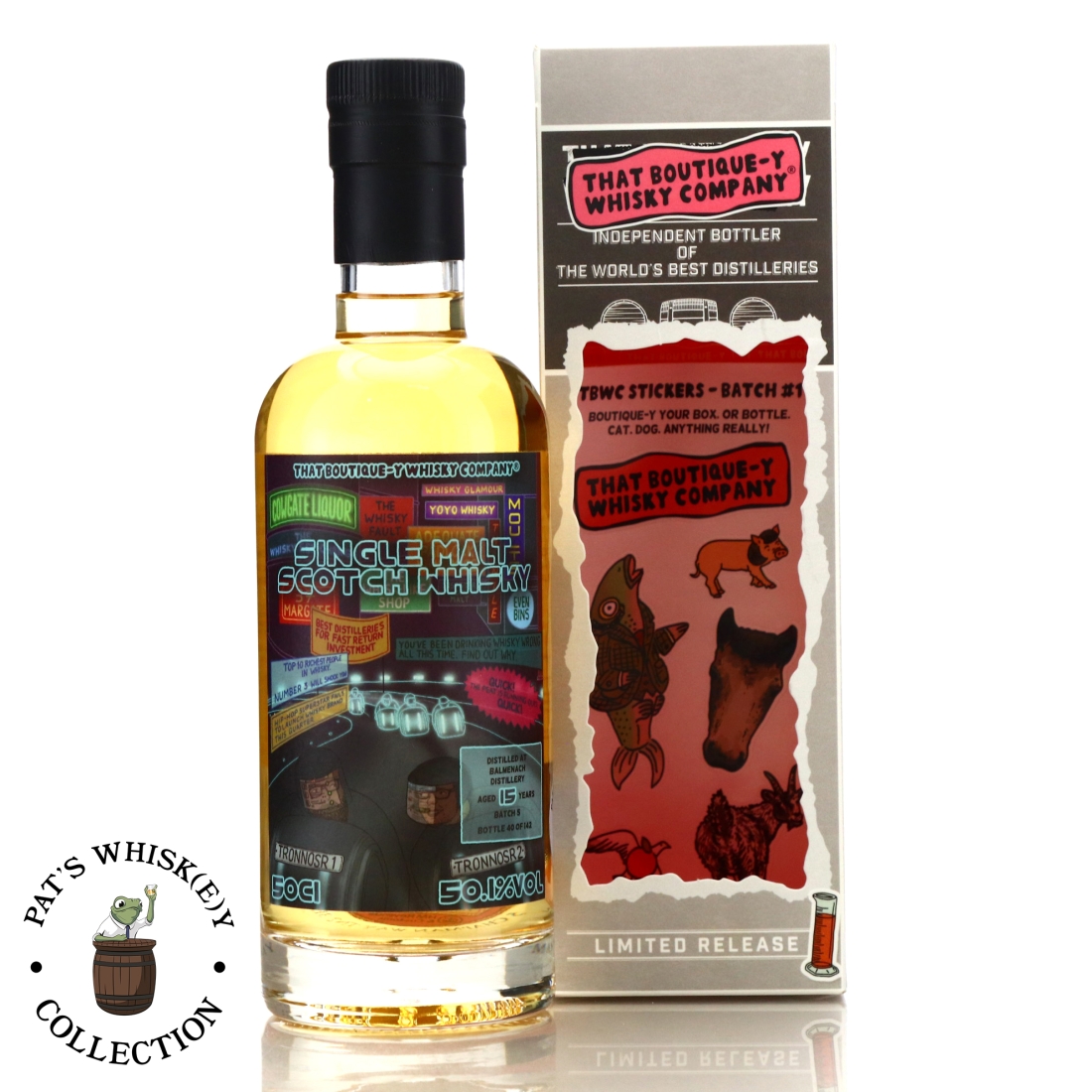 Balmenach 15 Year Old That Boutique-y Whisky Company Batch #5