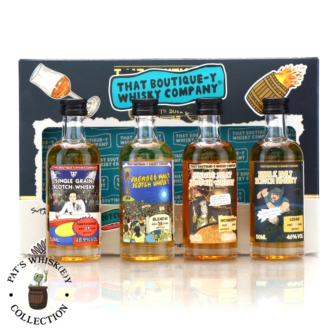 That Boutique-y Whisky Company Premium Scotch Whisky Collection Miniatures x 4
