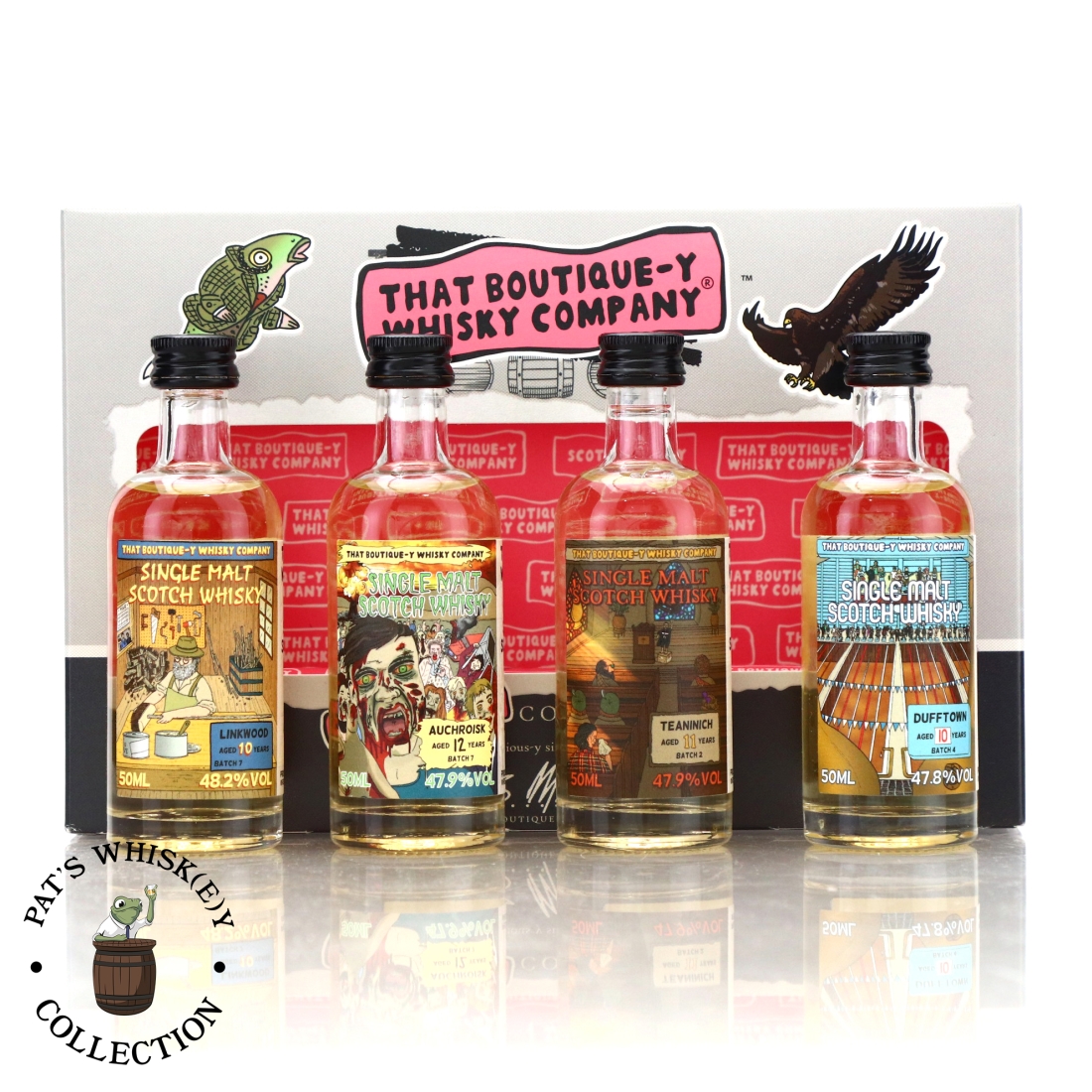 That Boutique-y Whisky Company Scotch Whisky Collection Miniatures x 4