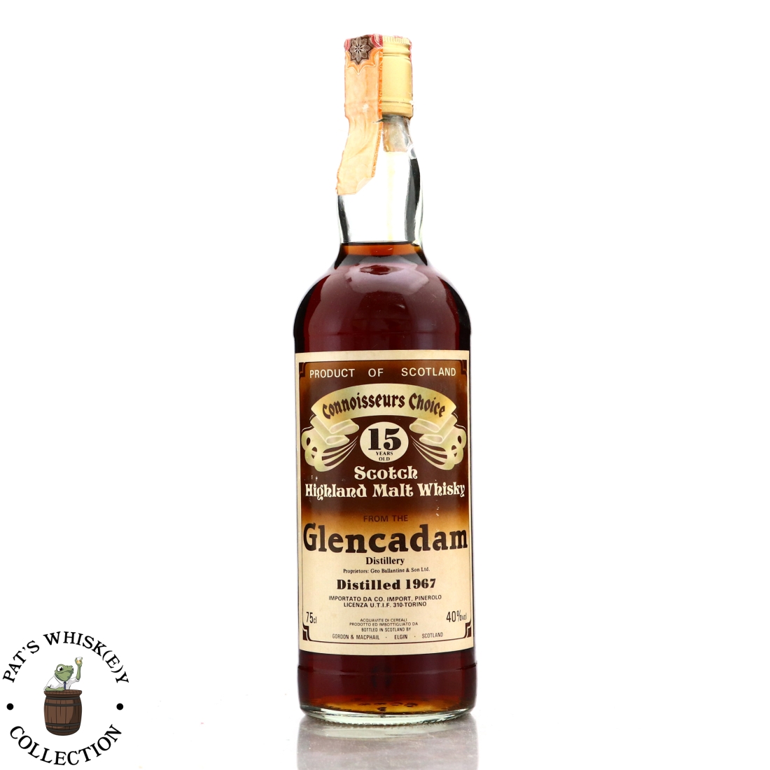Glencadam 1967 Gordon and MacPhail 15 Year Old / Club delle Fattorie