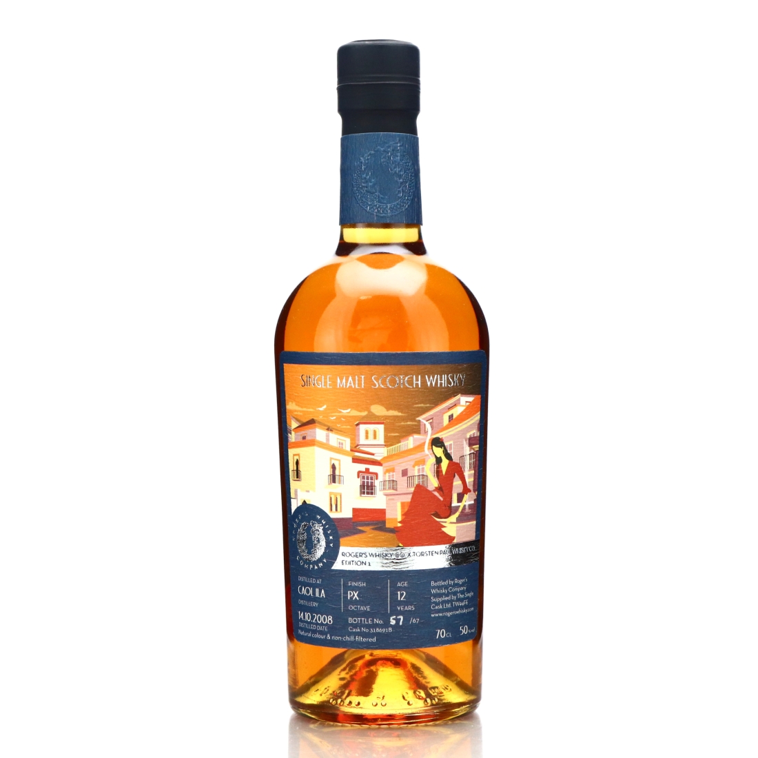 Caol Ila 2008 Roger’s Whisky 12 Year Old PX Finish / Edition No.1