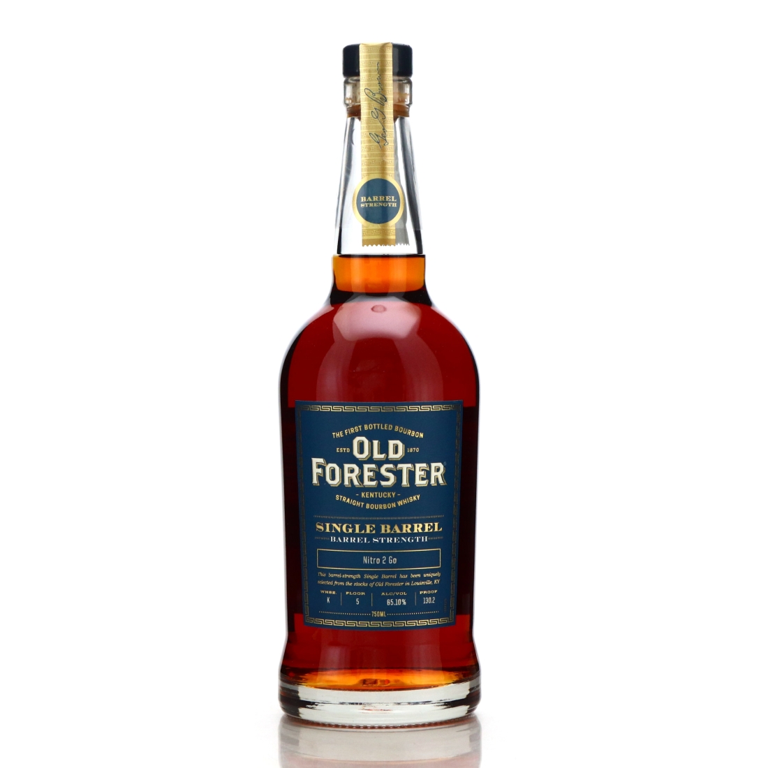 Old Forester Barrel Strength Single Barrel / Nitro 2 Go