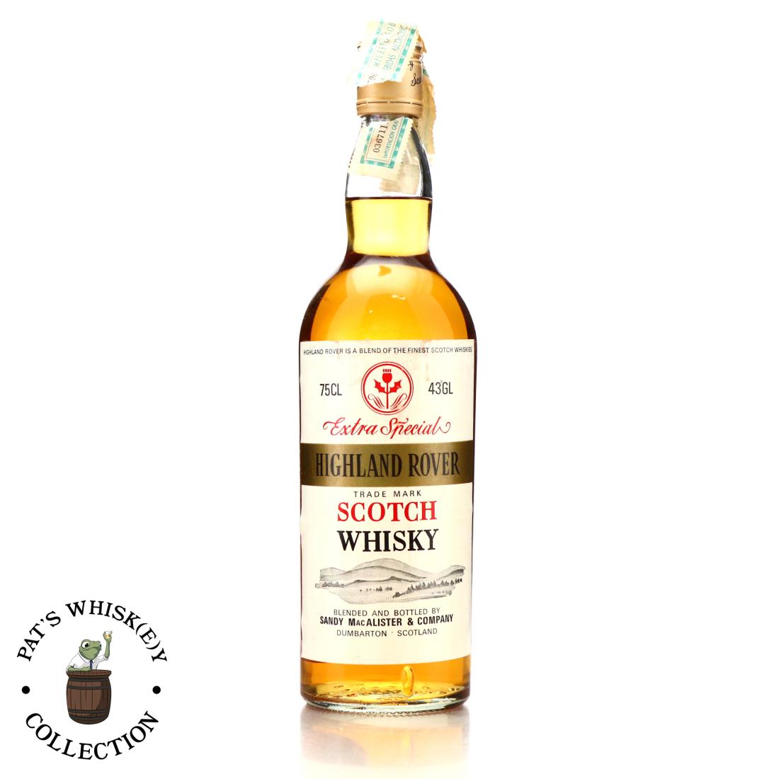 Highland Rover Extra Special 1980s Whisky | Whisky Auctioneer