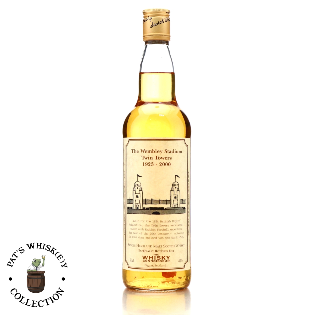 Highland Single Malt Whisky Connoisseur / The Wembley Stadium Twin Towers