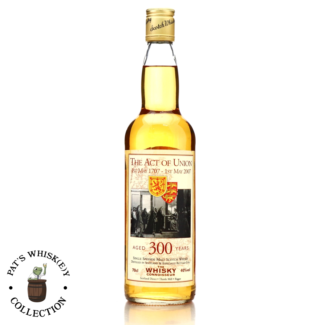 Speyside Single Malt Whisky Connoisseur / The Act of Union 300 Years