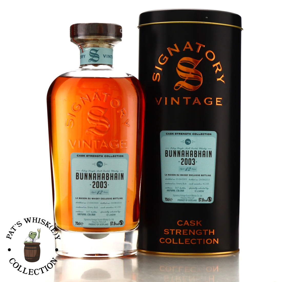 Bunnahabhain 2003 Signatory Vintage Cask Strength 12 Year Old / LMDW