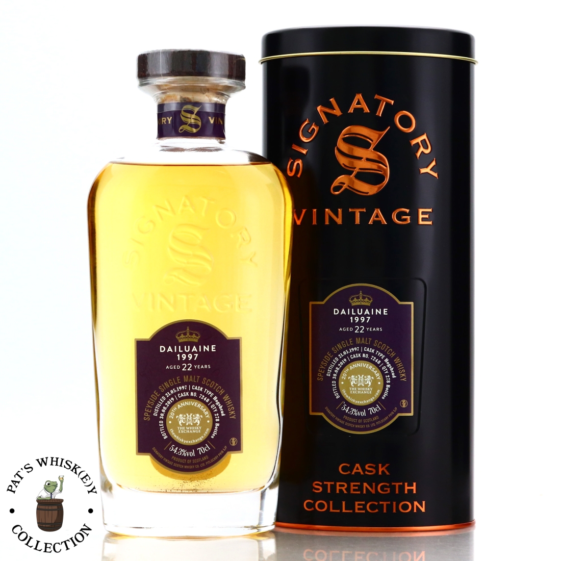 Dailuaine 1997 Signatory Vintage 22 Year Old Cask Strength / TWE 20th Anniversary