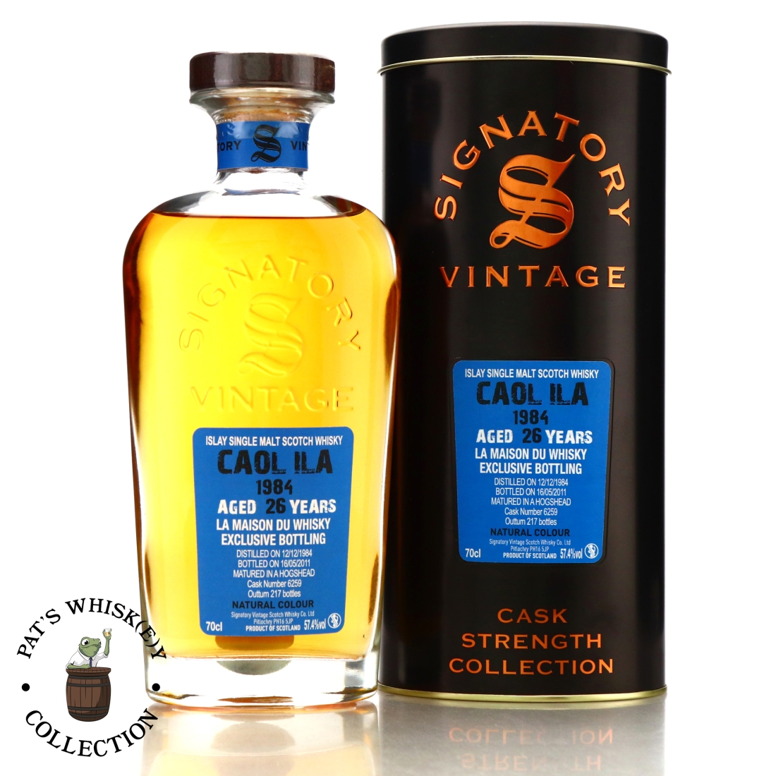 Caol Ila 1984 Signatory Vintage 26 Year Old Cask Strength / LMDW