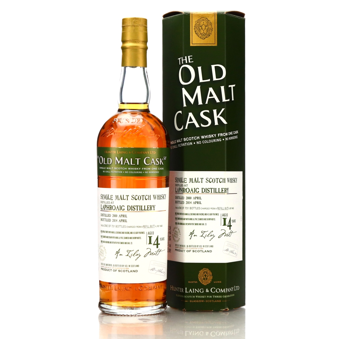Laphroaig 2000 Hunter Laing 14 Year Old