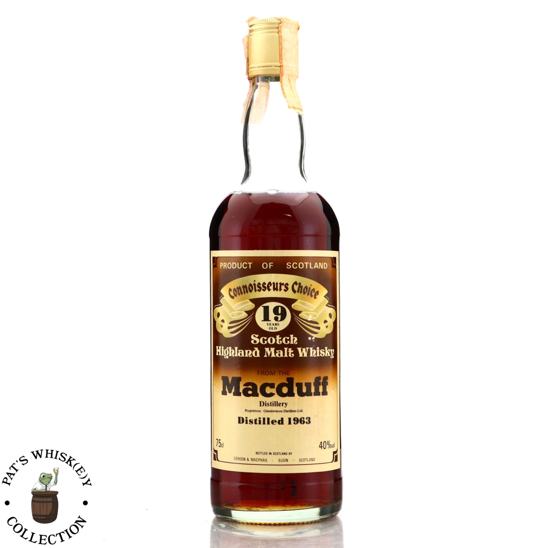 Macduff 1963 Gordon and MacPhail 19 Year Old