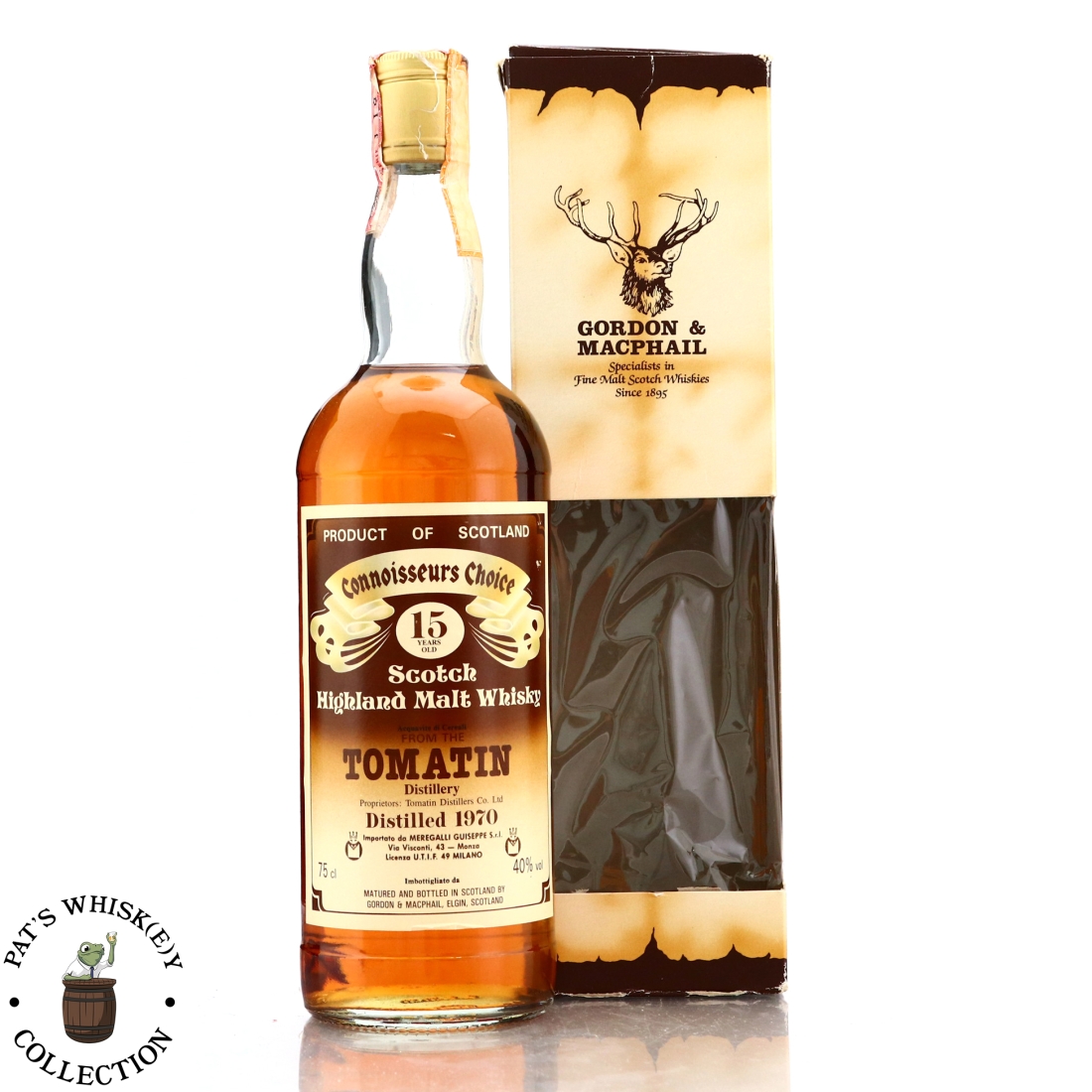 Tomatin 1970 Gordon and MacPhail 15 Year Old / Meragalli Import