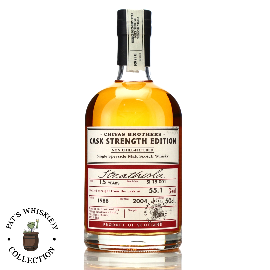 Strathisla 1988 Cask Strength 15 Year Old Batch #1