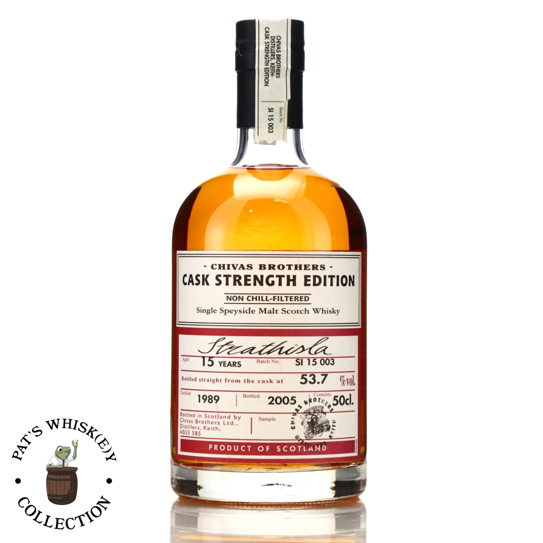 Strathisla 1989 Cask Strength 15 Year Old Batch #3
