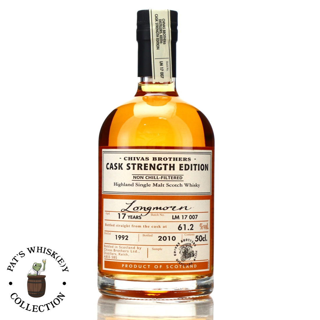 Longmorn 1992 Cask Strength 17 Year Old Batch #7