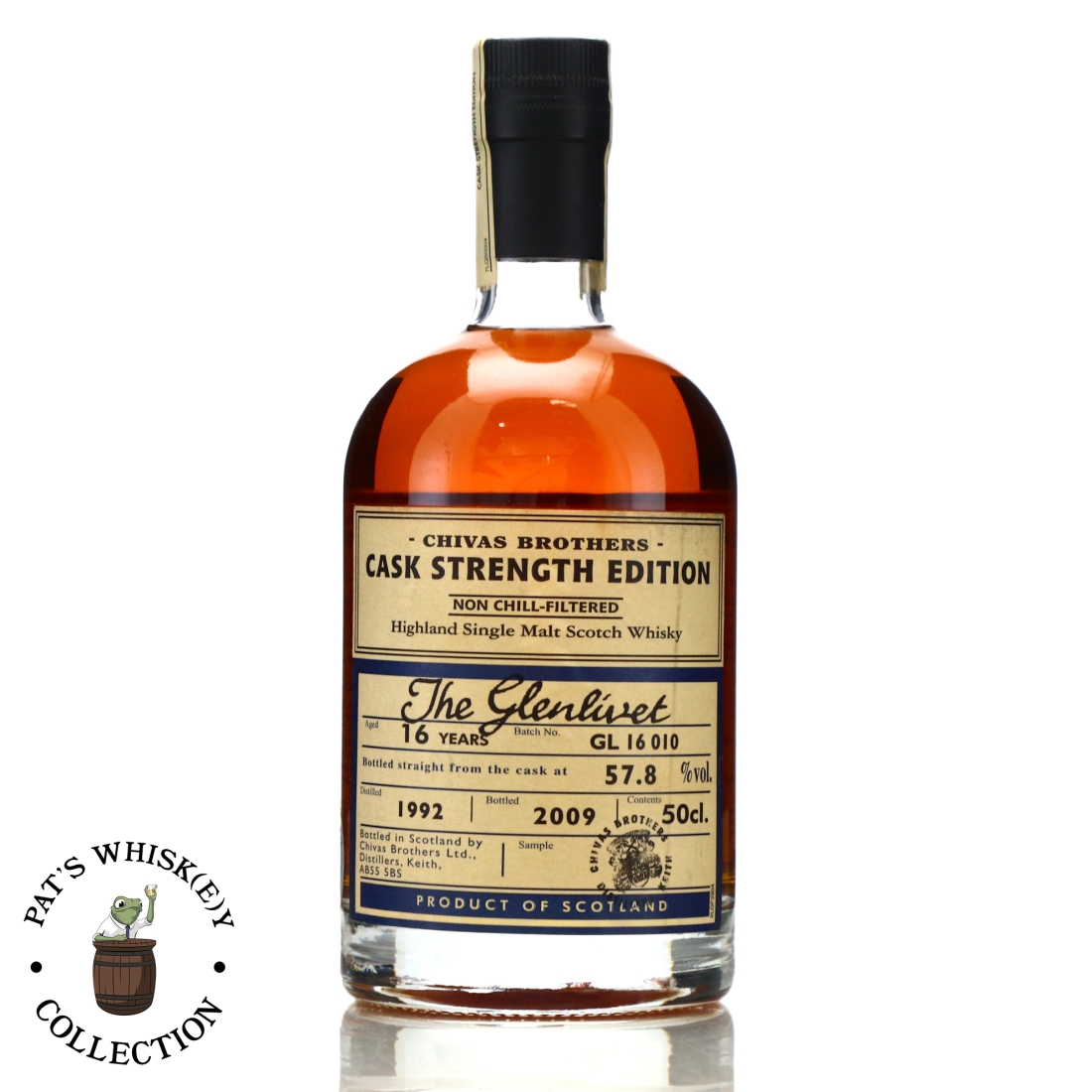 Glenlivet 1992 Cask Strength 16 Year Old Batch #10